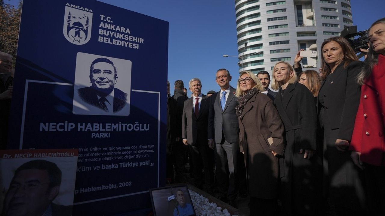 CHP Genel Başkanı Özel: Hablemitoğlu Suikastinin Gerçek Katili FETÖ