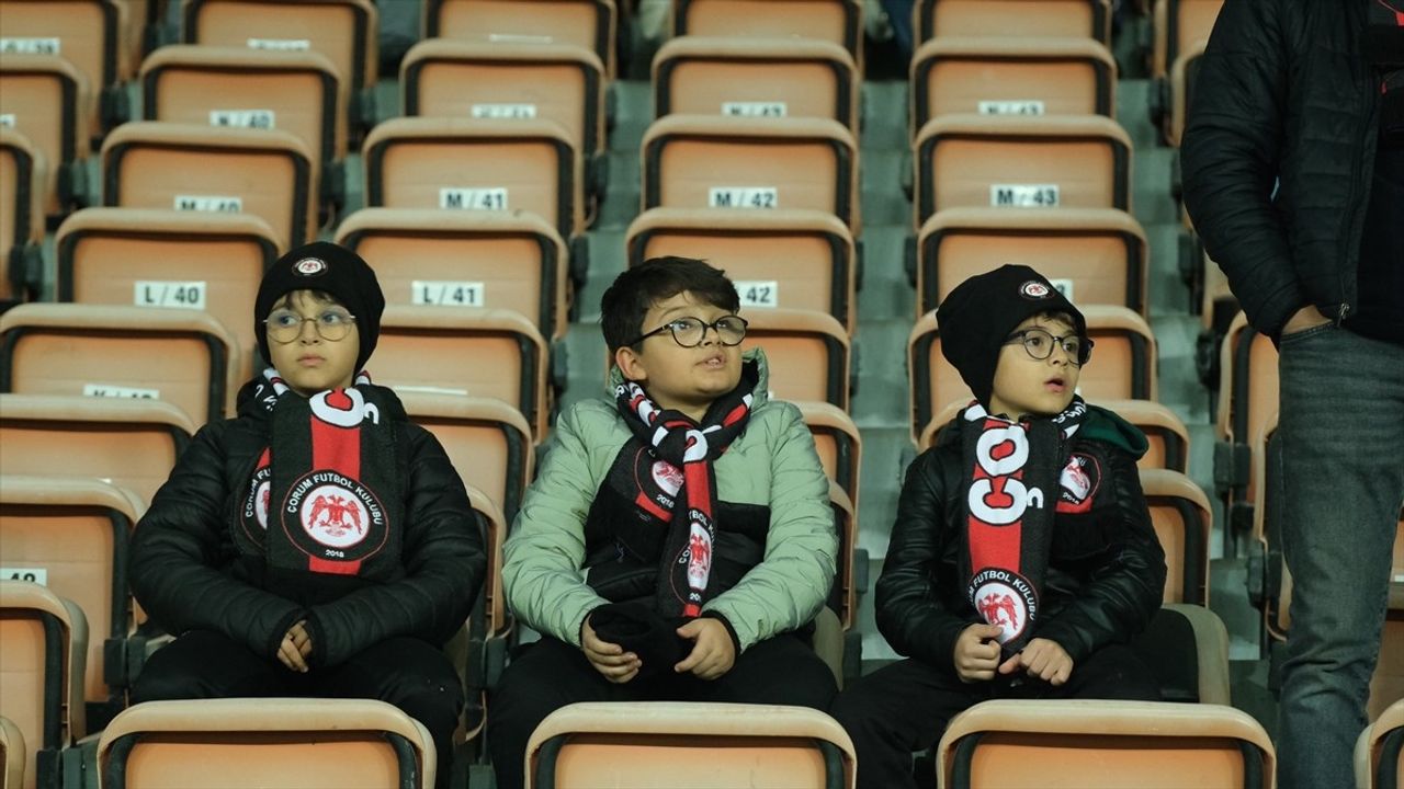 Çorum FK'dan Çocuklara Özel Loca Uygulaması