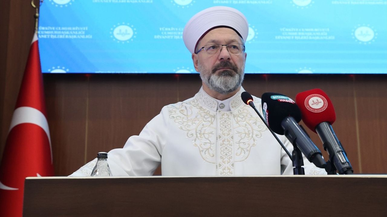 Diyanet İşleri Başkanı Erbaş, Din Eğitimi Çalıştayında Çocukların Geleceğine Vurgu Yaptı