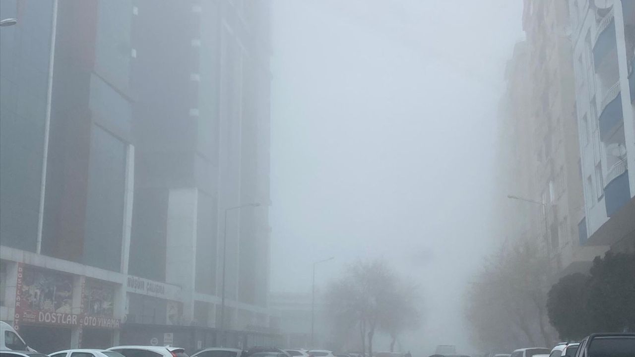 Diyarbakır'da Sis Etkili Oluyor: Görüş Mesafesi Düşüyor