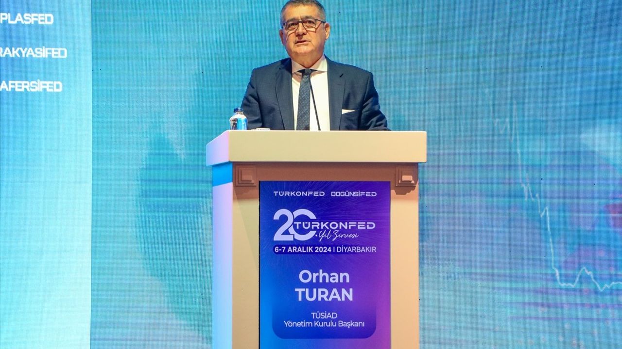 Diyarbakır'da TÜRKONFED 20. Yıl Zirvesi Gerçekleştirildi