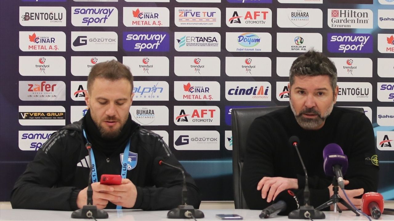 Erzurumspor FK, Adanaspor'u 1-0'la Geçti: Hakan Kutlu ve Yusuf Şimşek'in Değerlendirmeleri