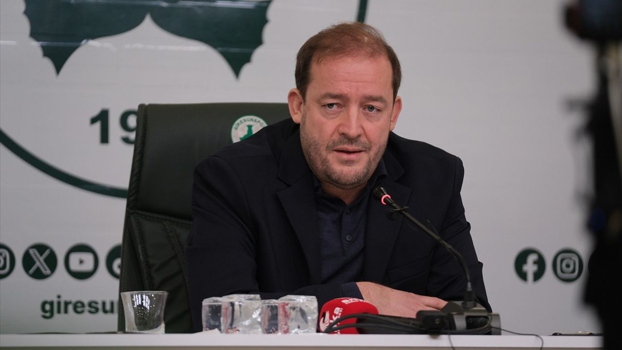 Giresunspor Kulübü Başkanı Eltuğral: Kongre Kararı Düşünmüyoruz