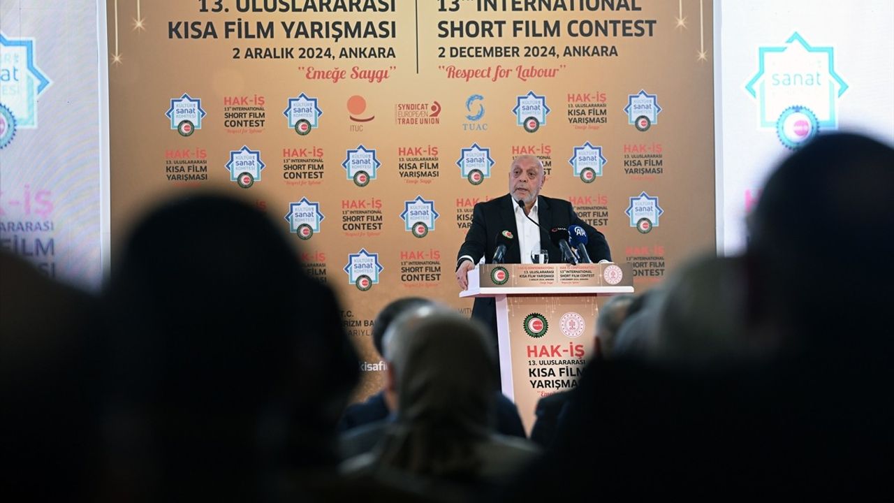 HAK-İŞ 13. Uluslararası Kısa Film Yarışması Ödülleri Sahiplerini Buldu