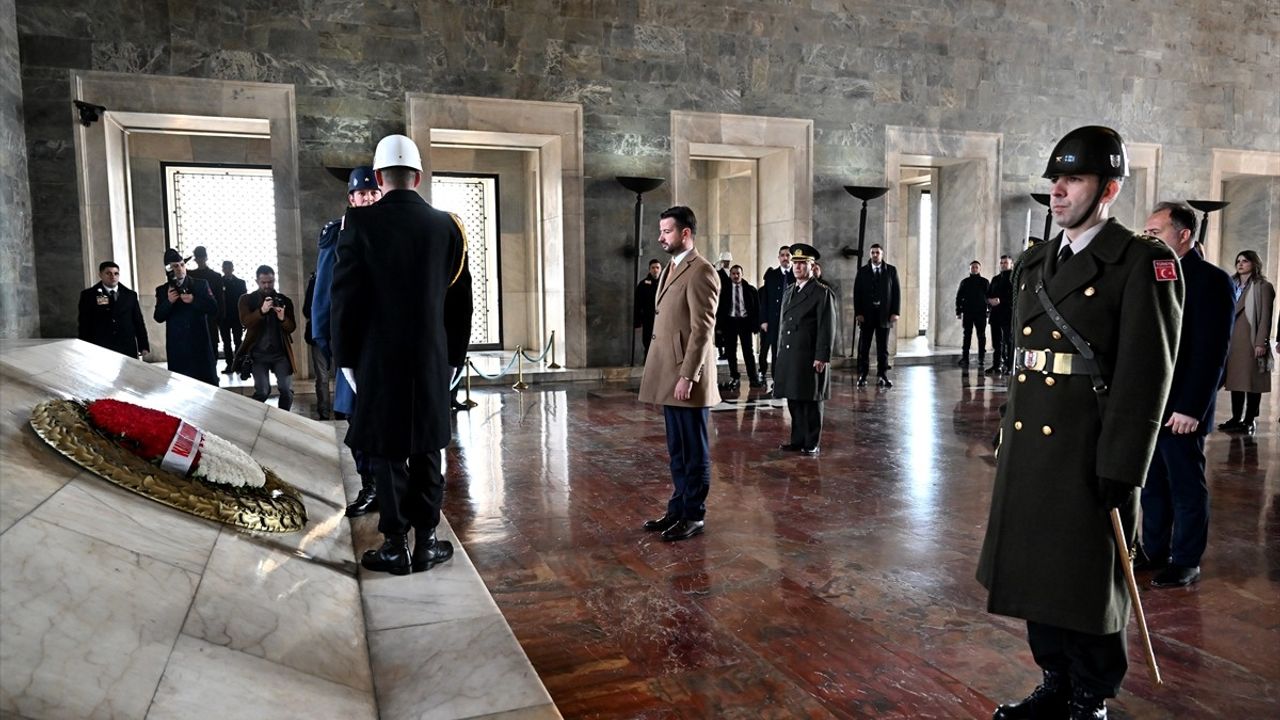 Karadağ Cumhurbaşkanı Jakov Milatovic, Anıtkabir'i Ziyaret Etti