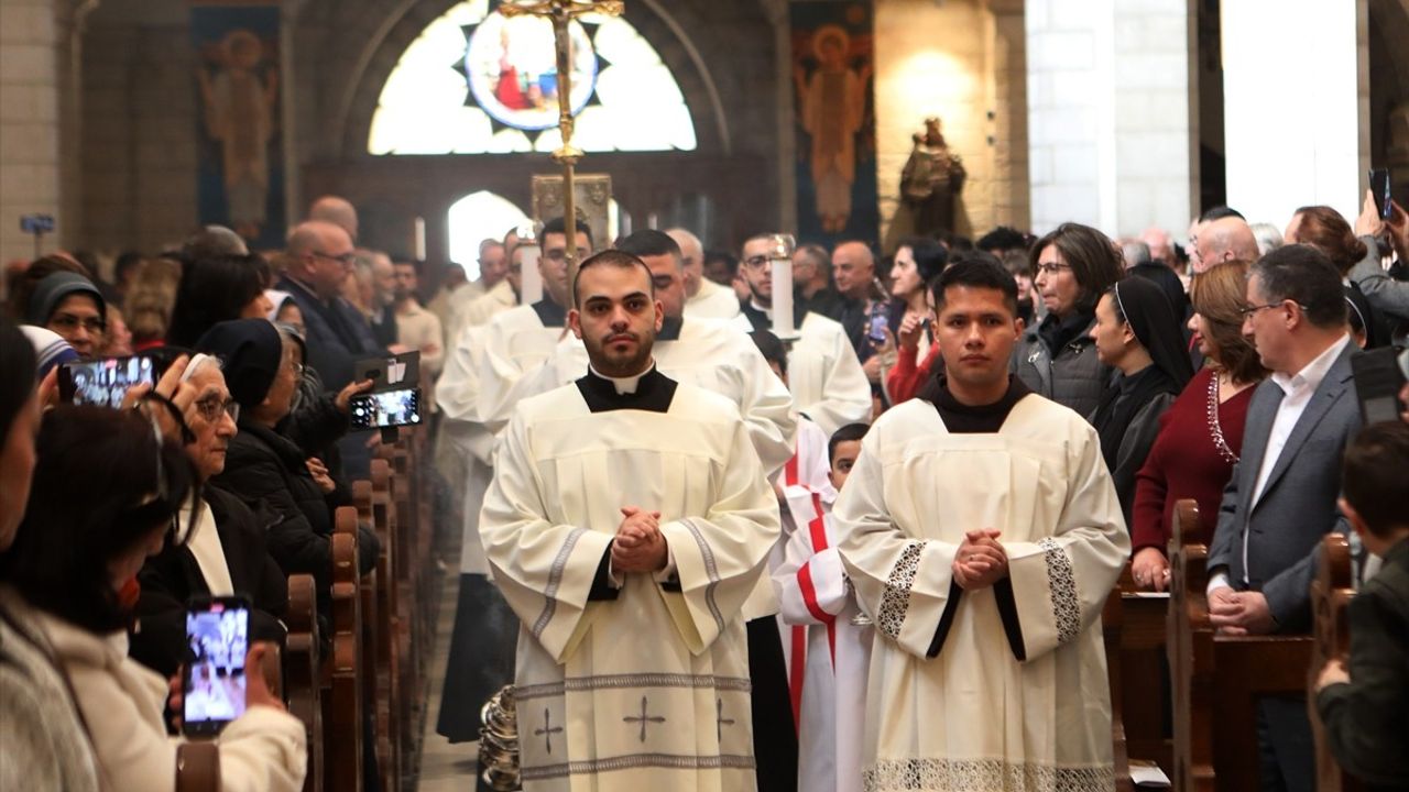 Kudüs Latin Patriği, Beytullahim’de Noel Ayininde Gazze’nin Desteklenmesi İçin Çağrıda Bulundu