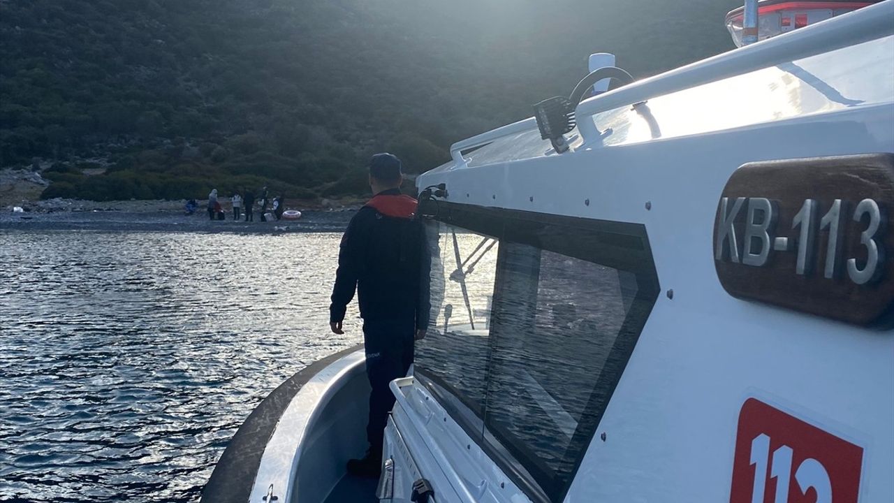 Muğla Marmaris'te Düzensiz Göçmen Yakalandı