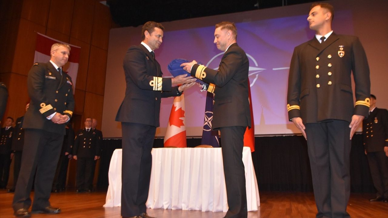 NATO Daimi Deniz Görev Grubu-2'nin Komutası Türkiye'ye Devredildi