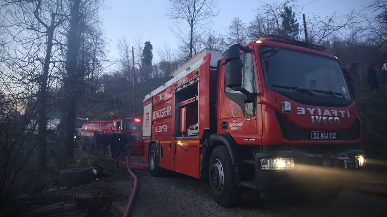 Ordu’da Yangında 94 Yaşındaki Kadın Hayatını Kaybetti