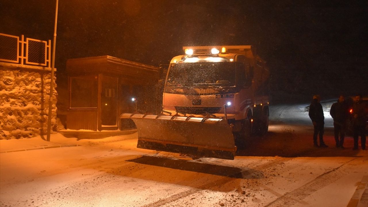 Ordu ve Gümüşhane'de Kar Yağışı Hayatı Etkiliyor