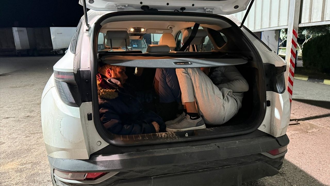 Osmaniye'de 12 Düzensiz Göçmen Yakalandı, İki Şüpheli Tutuklandı