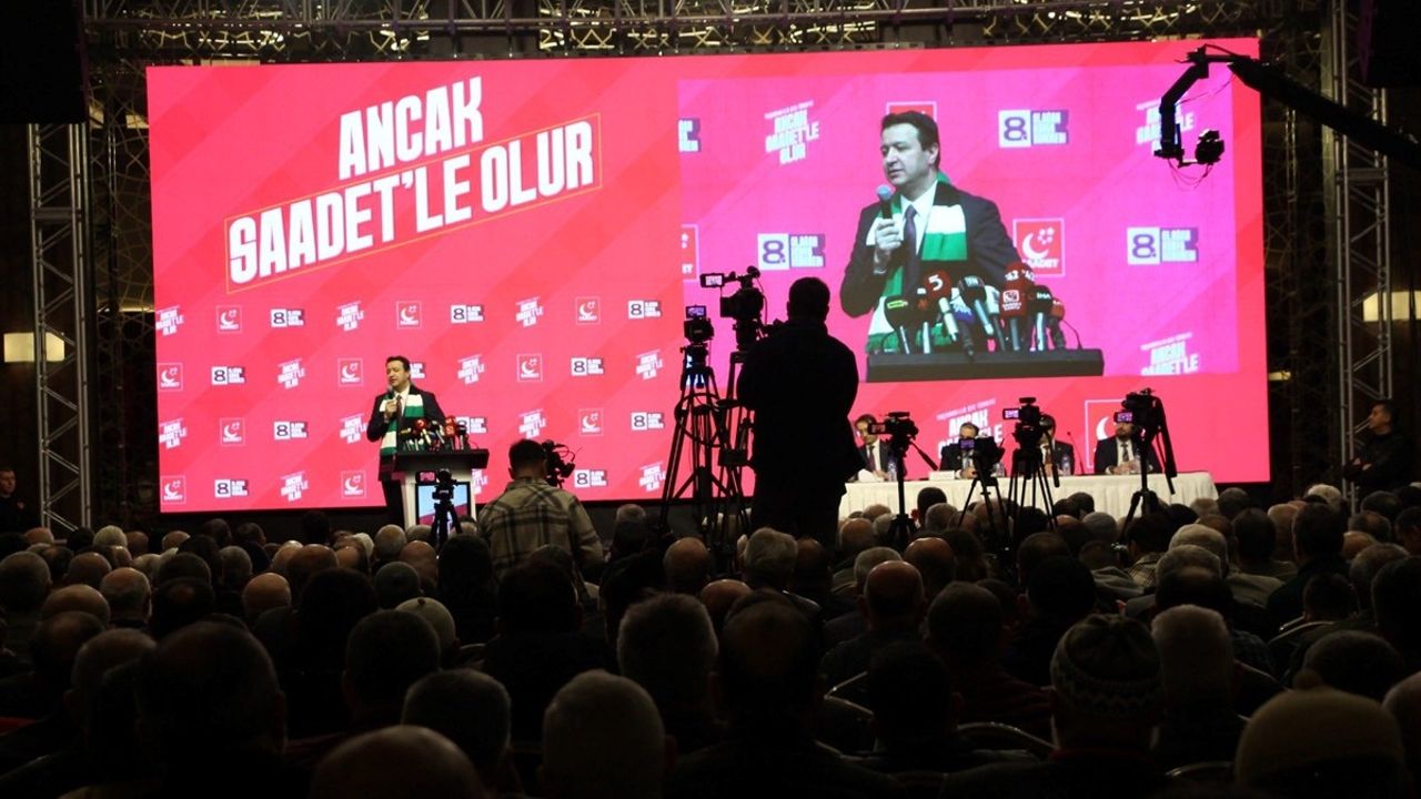 Saadet Partisi Genel Başkanı Mahmut Arıkan, 2026 Erken Seçimi Öngördü