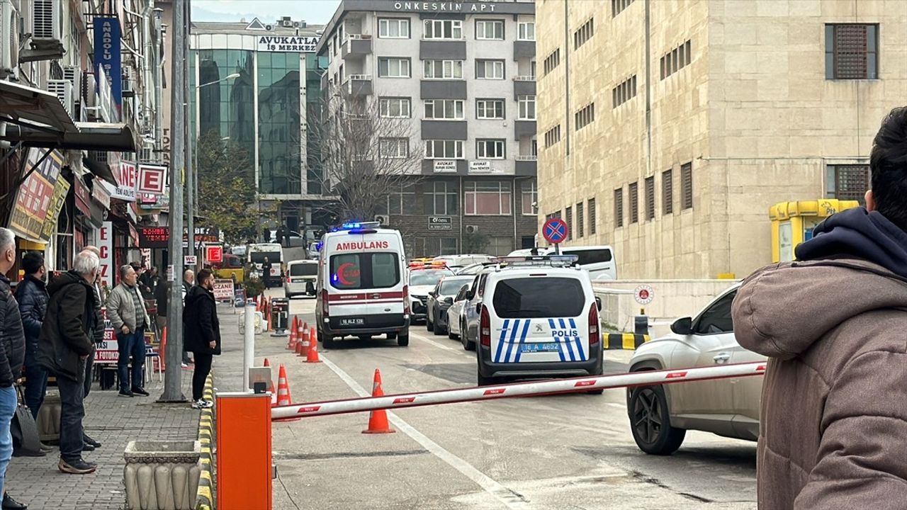 Bursa Duruşma Salonundaki Silahlı Saldırıya İlişkin Yayın Yasağı Uygulandı