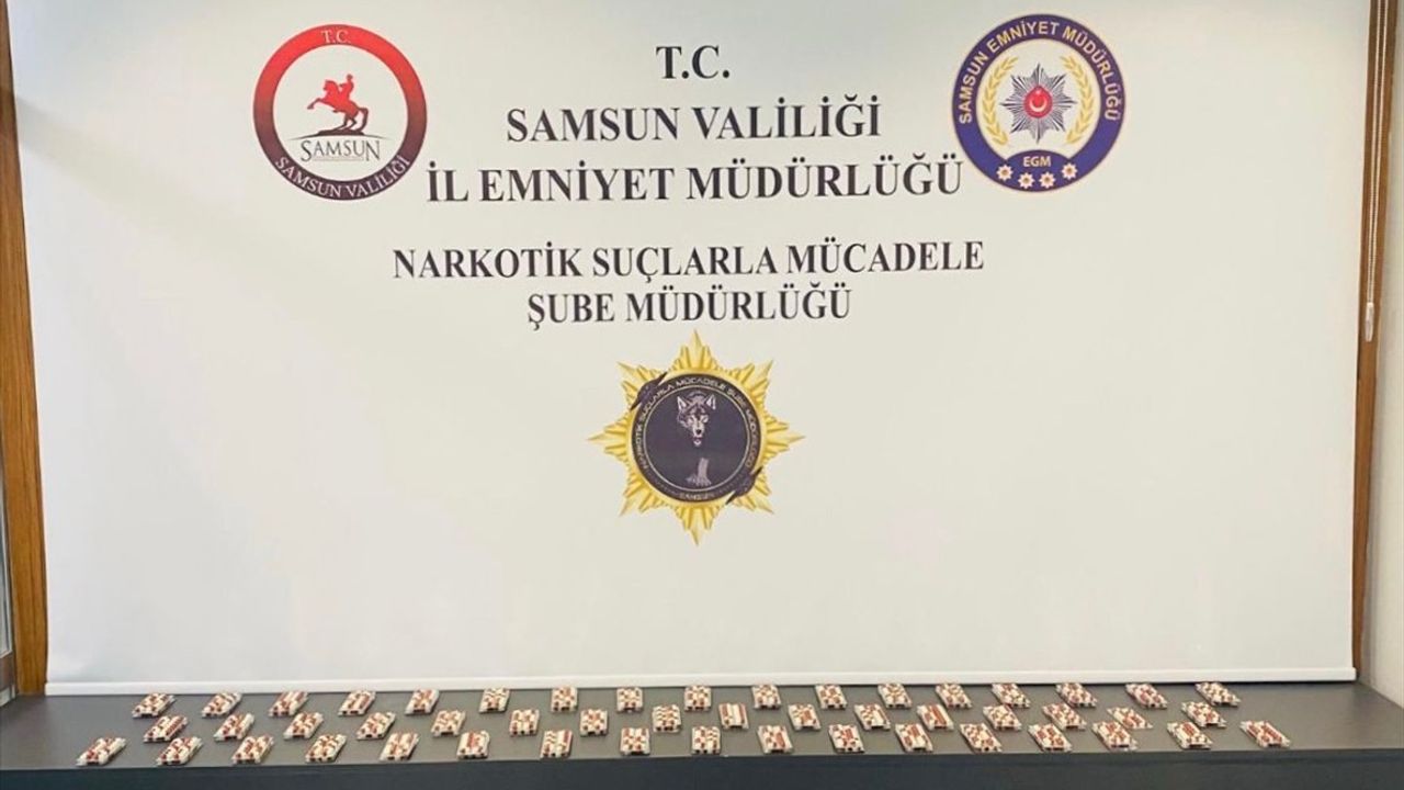 Samsun'da Uyuşturucu Operasyonu: 5 Zanlı Gözaltında