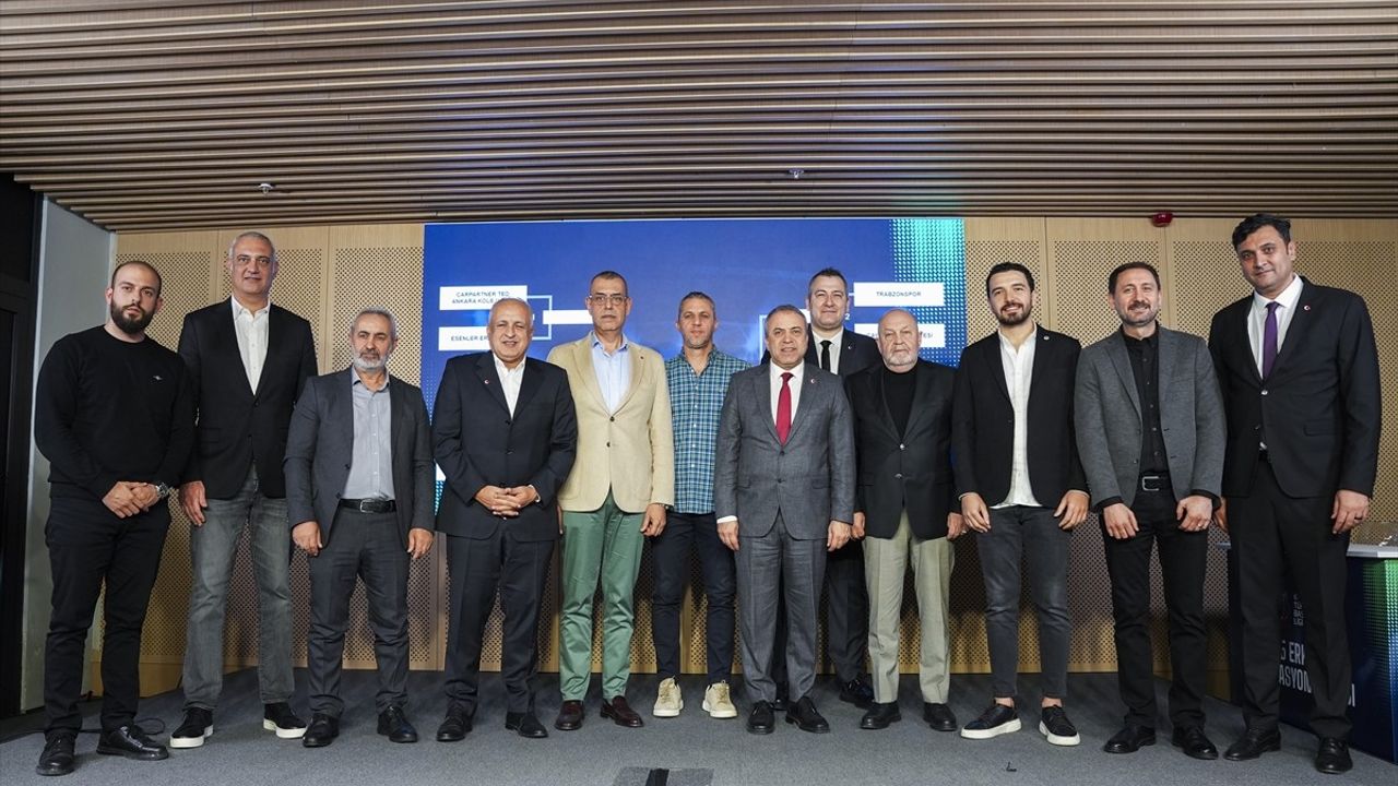 TBL Erkekler Federasyon Kupası'nın Çeyrek Final Kuraları Çekildi