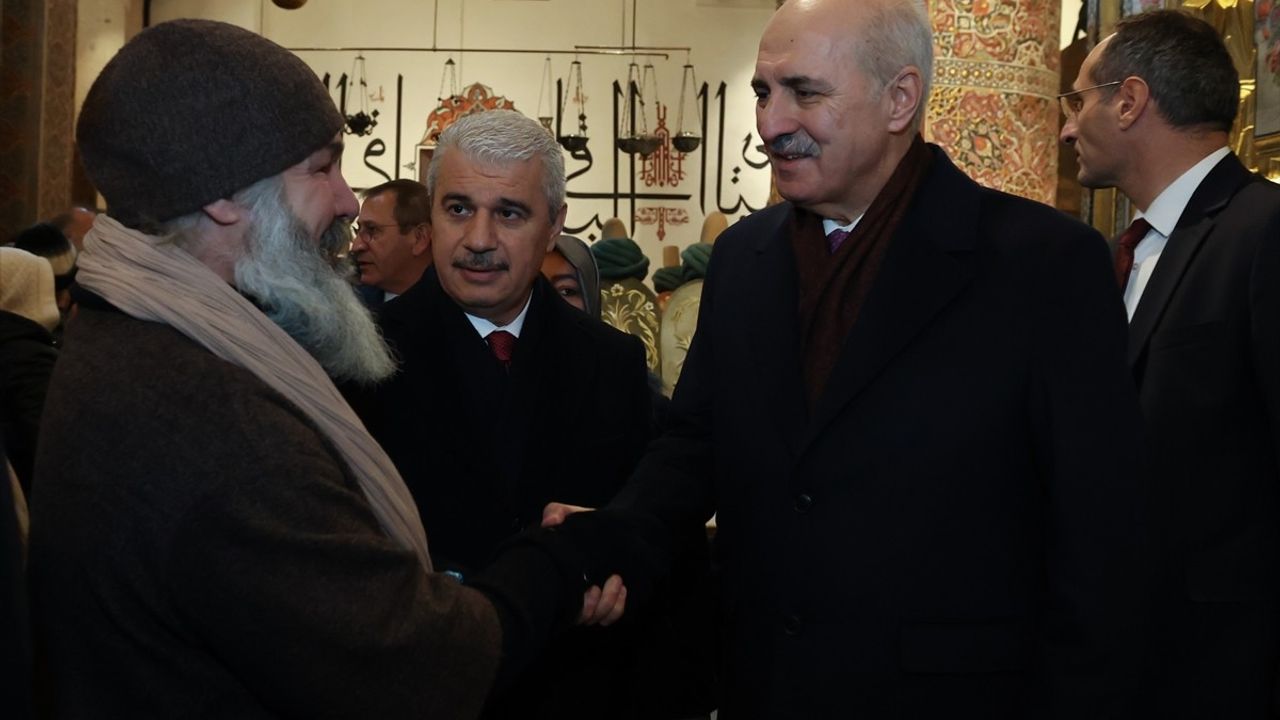 TBMM Başkanı Numan Kurtulmuş, Mevlana Müzesi'ni Ziyaret Etti