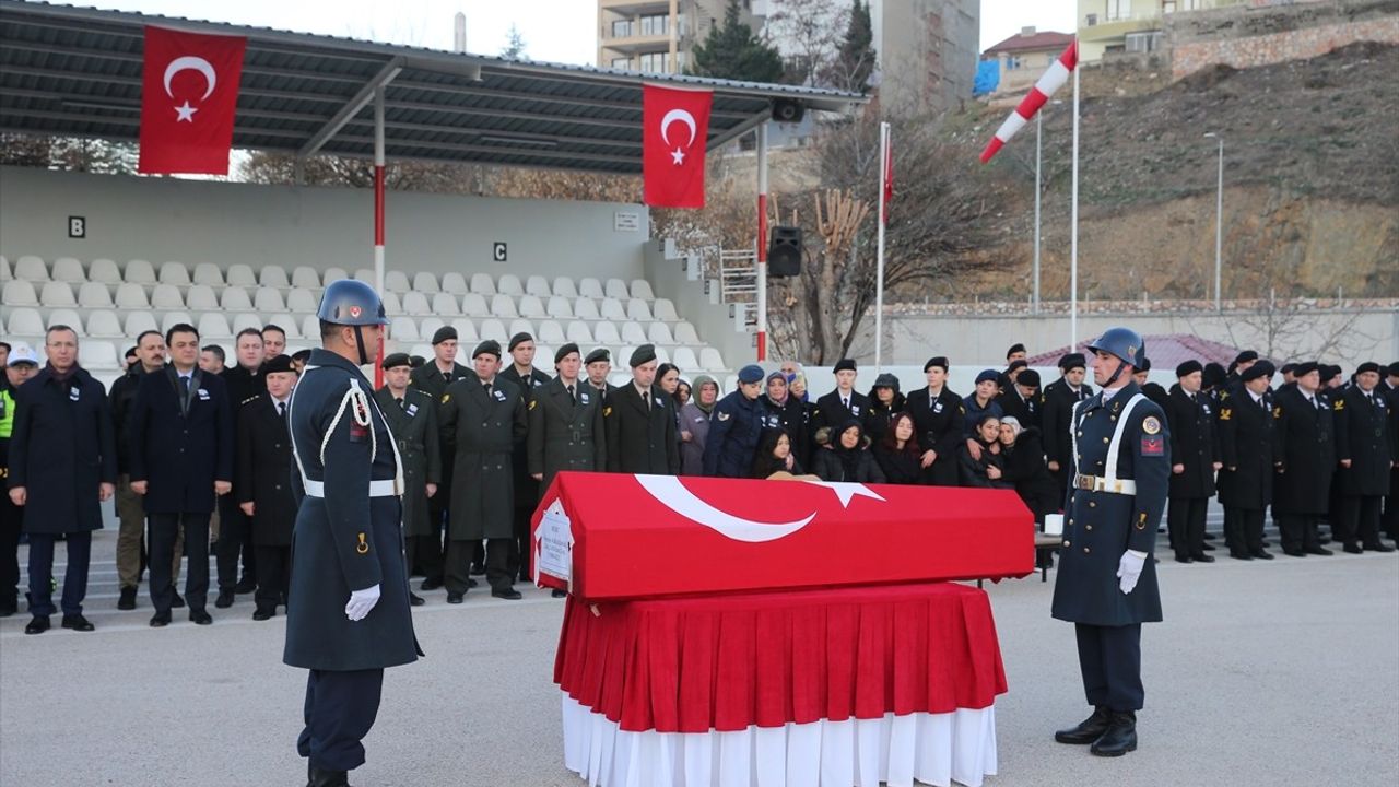 Tokat'ta Kalp Krizi Sonucu Vefat Eden Asker İçin Tören Düzenlendi