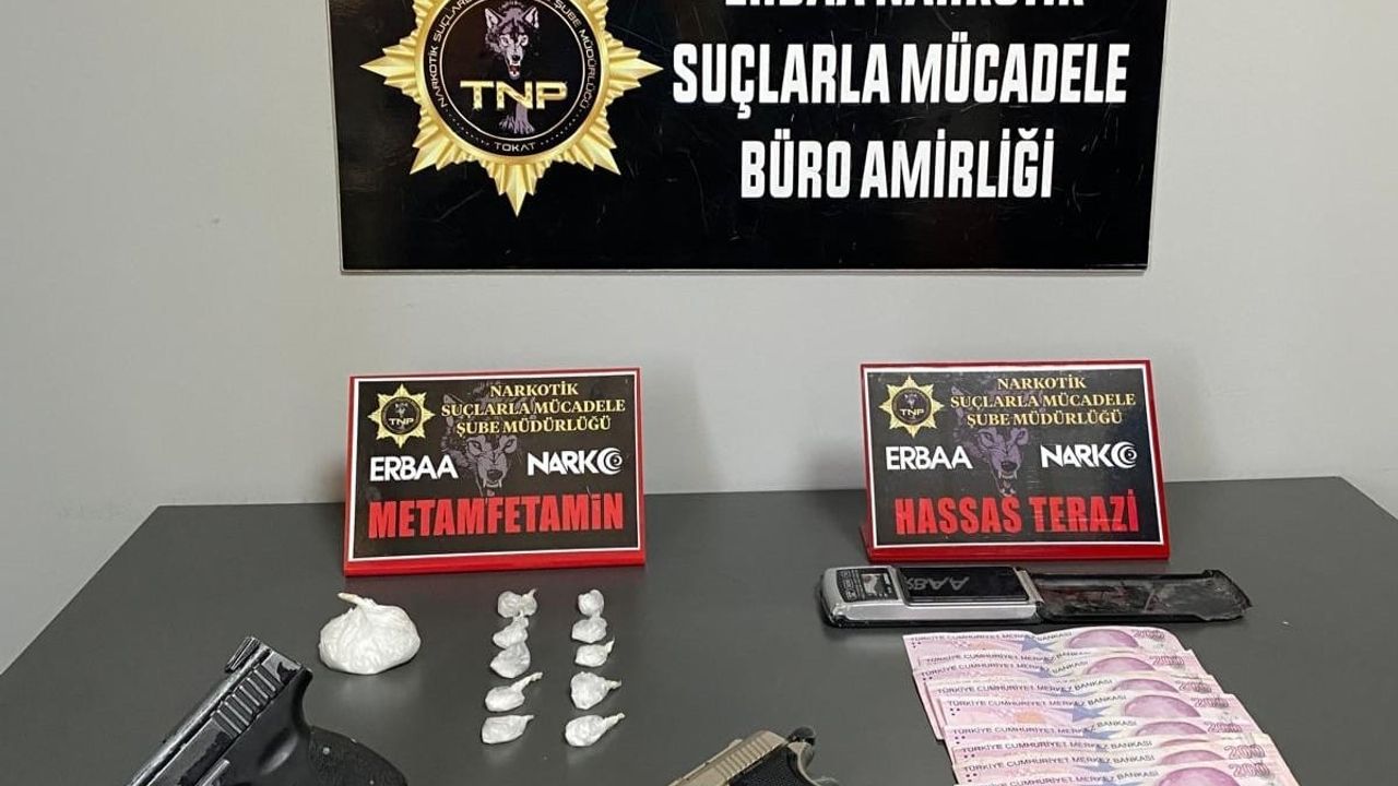 Tokat'ta Uyuşturucu Operasyonu: İki Tutuklama