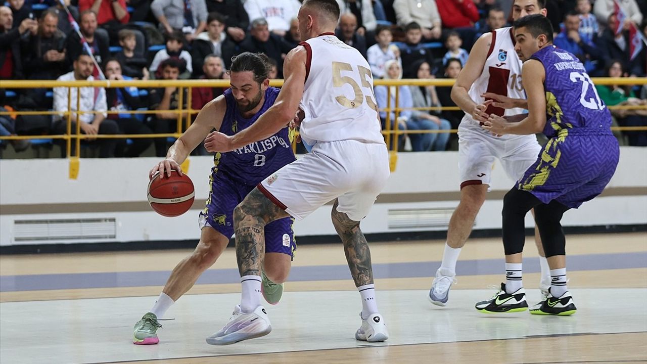 Trabzonspor, Kapaklıspor'u Farklı Geçti: 88-62