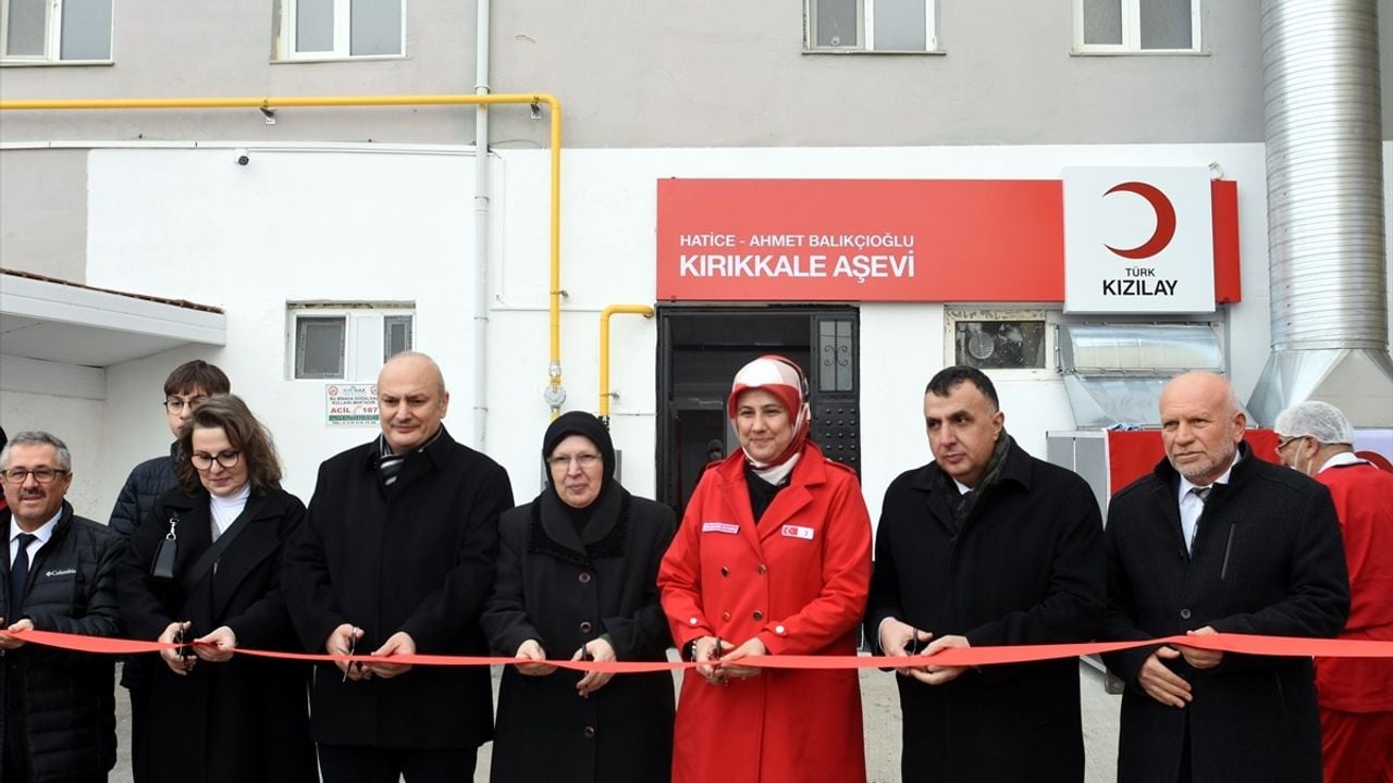 Türk Kızılay Genel Başkanı Yılmaz, Kırıkkale'de Aşevinin Açılışında Konuştu