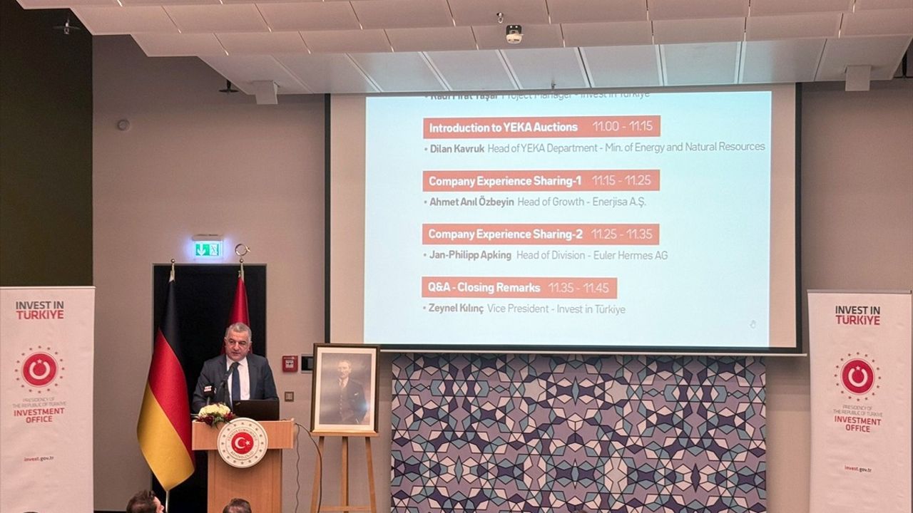 Türkiye, Almanya'ya Enerjide Sürdürülebilir Çözümler Sunuyor