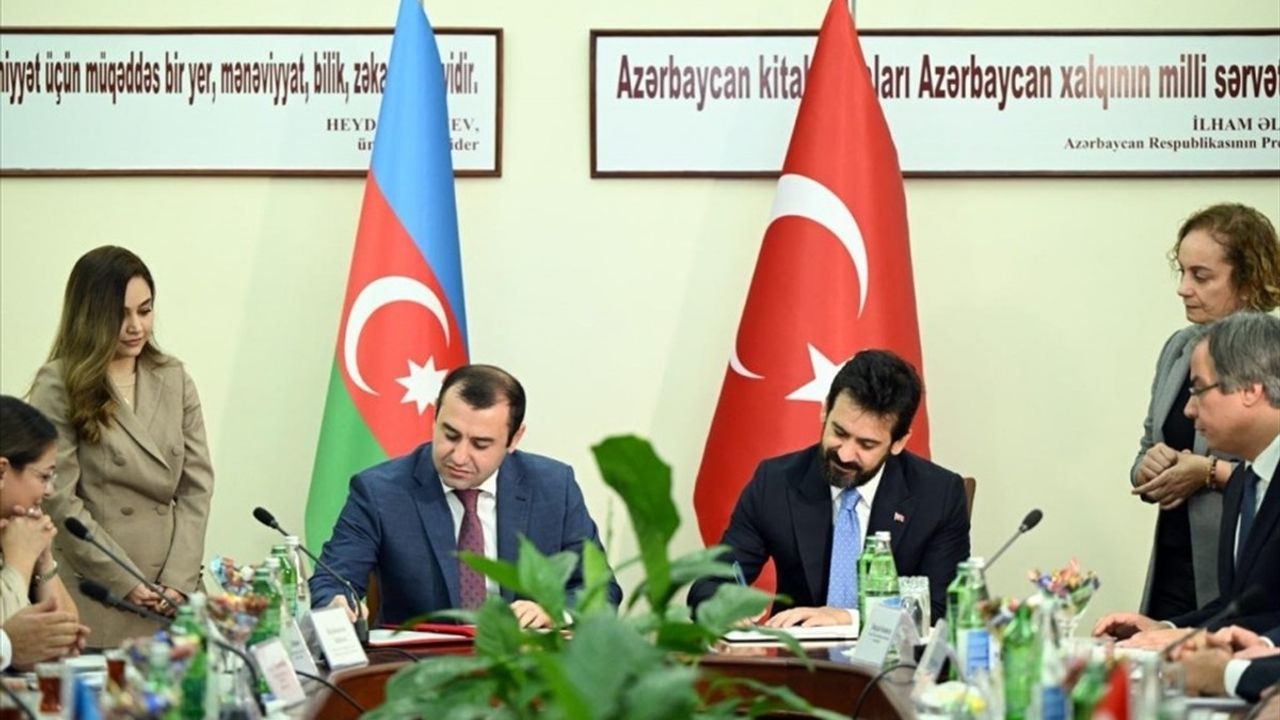 Türkiye-Azerbaycan Ortak Kültür Komisyonu 4. Toplantısı Bakü'de Gerçekleştirildi