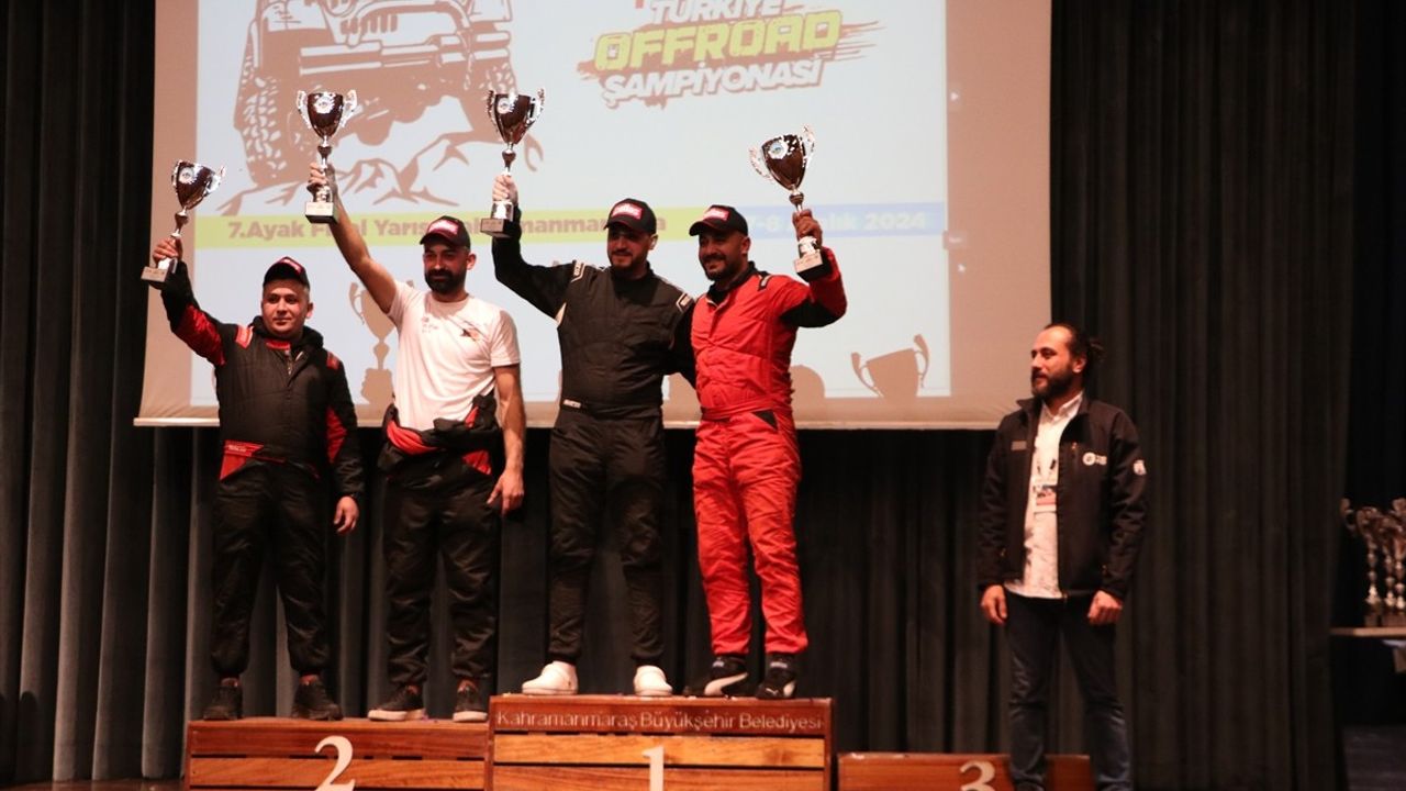 Türkiye Offroad Şampiyonası Kahramanmaraş'ta Son Buldu