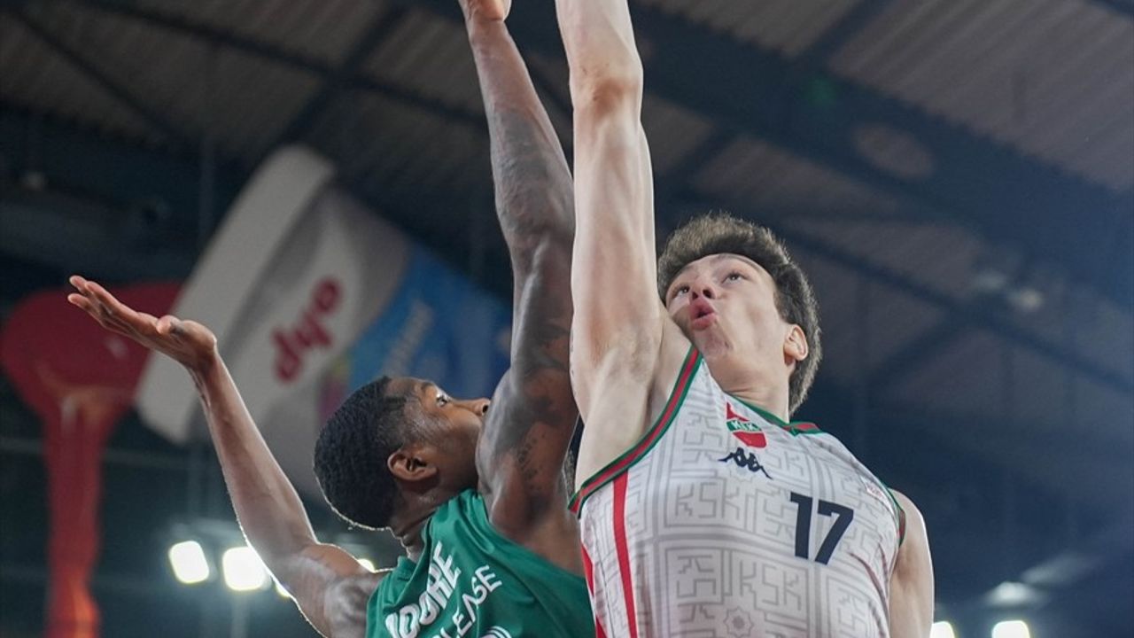 Türkiye Sigorta Basketbol Süper Ligi'nde Karşıyaka, Darüşşafaka Lassa'yı 101-86 Yendi