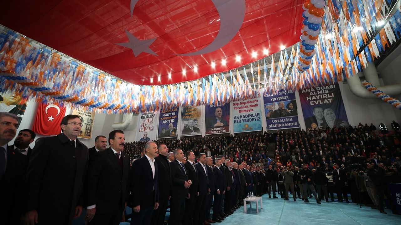 Ulaştırma ve Altyapı Bakanı Uraloğlu, AK Parti Adıyaman Kongresi'nde Konuştu