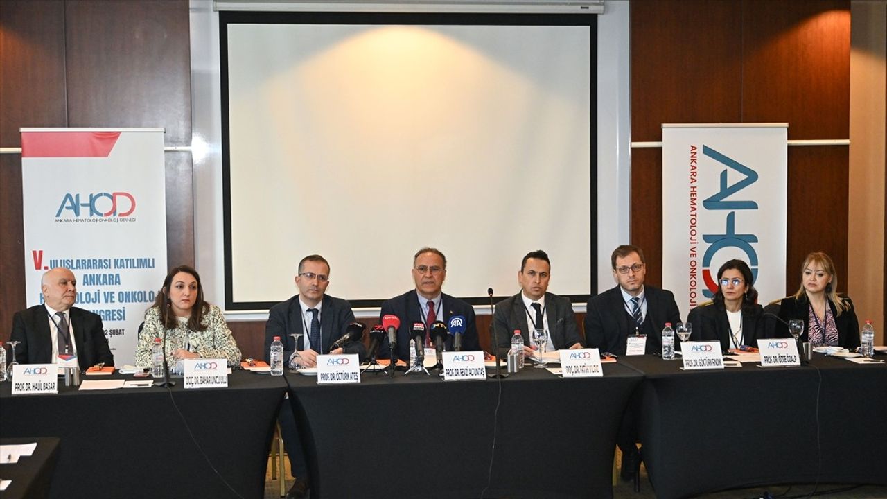 5. Ankara Hematoloji ve Onkoloji Kongresi Başladı