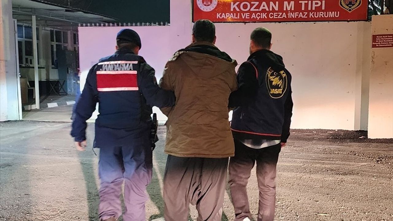 Adana'da İki Firari Hükümlü Jandarma Operasyonuyla Yakalandı