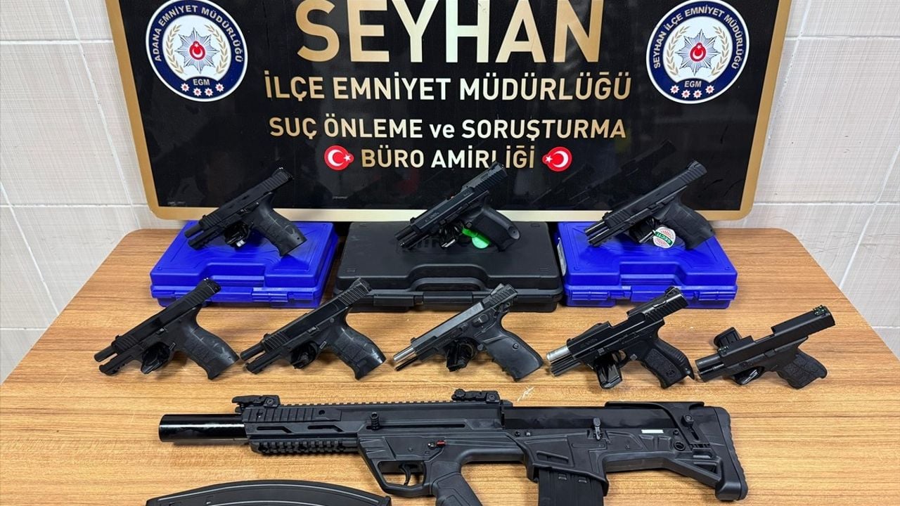 Adana'da Yasa Dışı Silah Satışı Operasyonu: 4 Gözaltı