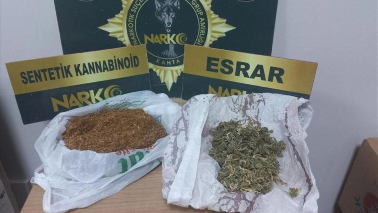 Adıyaman'da Uyuşturucu Operasyonu: 2 Şüpheli Tutuklandı