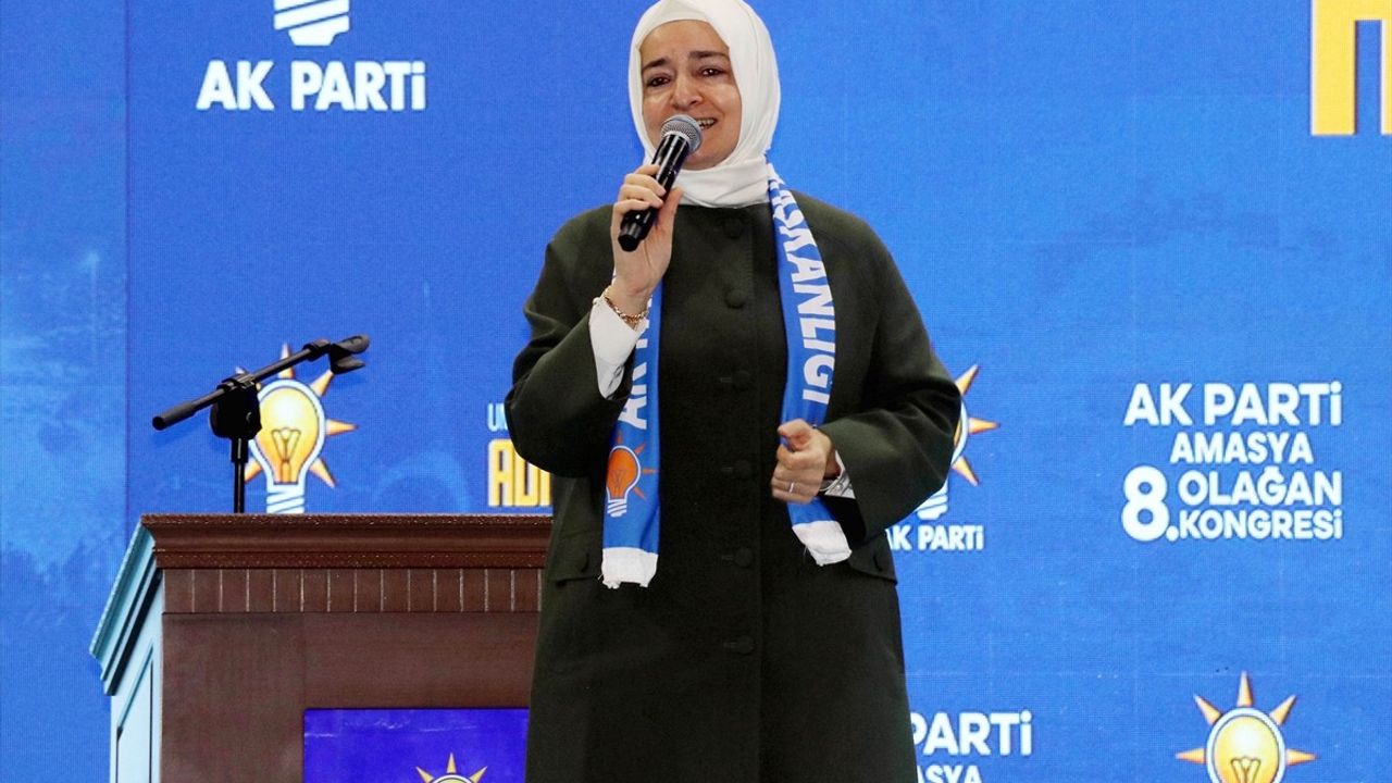 AK Parti Genel Başkan Yardımcısı Fatma Betül Sayan Kaya, Amasya İl Kongresi'nde Önemli Mesajlar Verdi