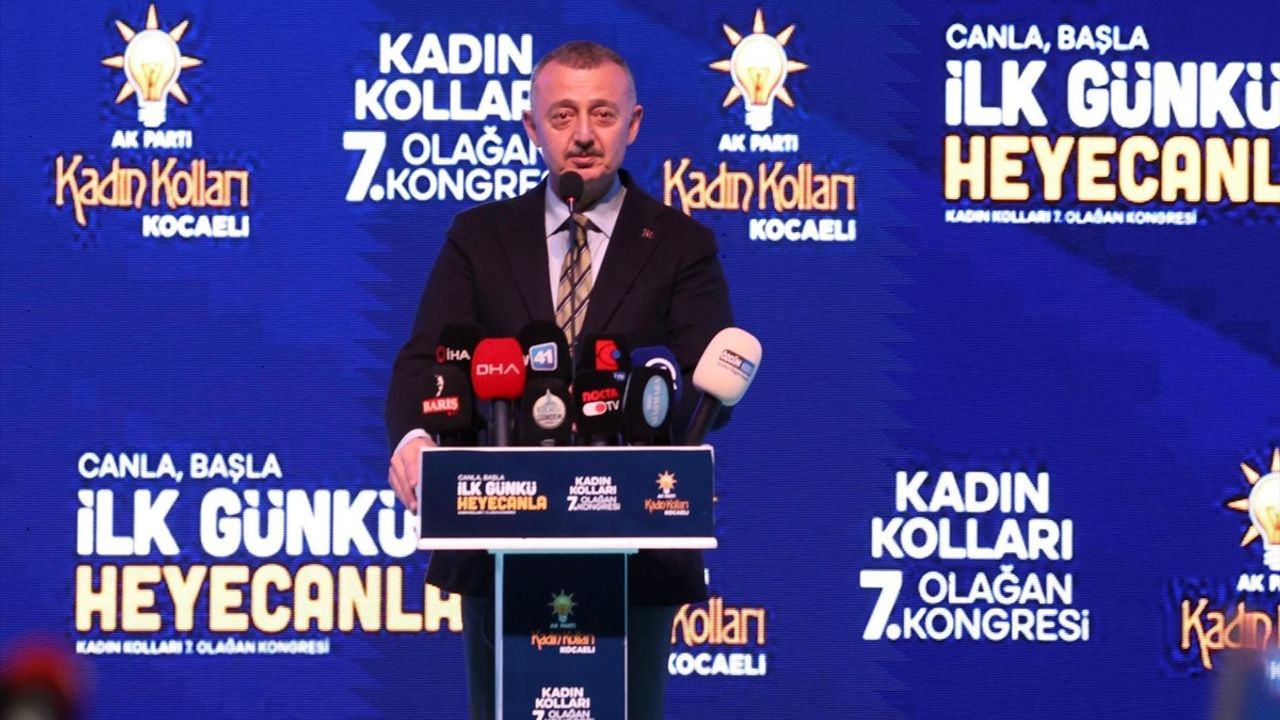 AK Parti Kocaeli Kadın Kolları Kongresi Gerçekleştirildi