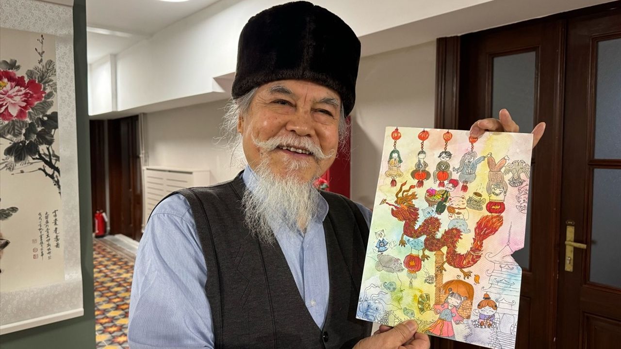 Ali Leigong ve Said Chuanyi Lei'nin 'Sanatla Büyümek' Sergisi Açıldı