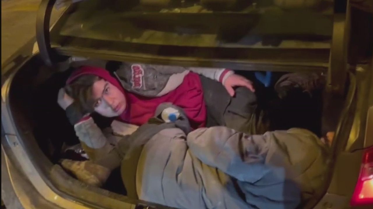 Amasya'da Yol Kontrolünde 5 Düzensiz Göçmen Yakalandı