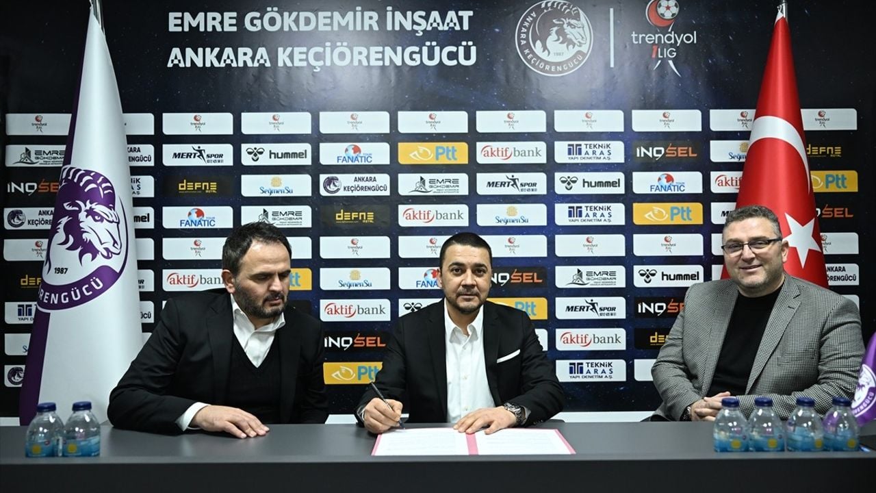 Ankara Keçiörengücü, Emre Gökdemir İnşaat ile İsim Sponsorluk Anlaşması İmzaladı