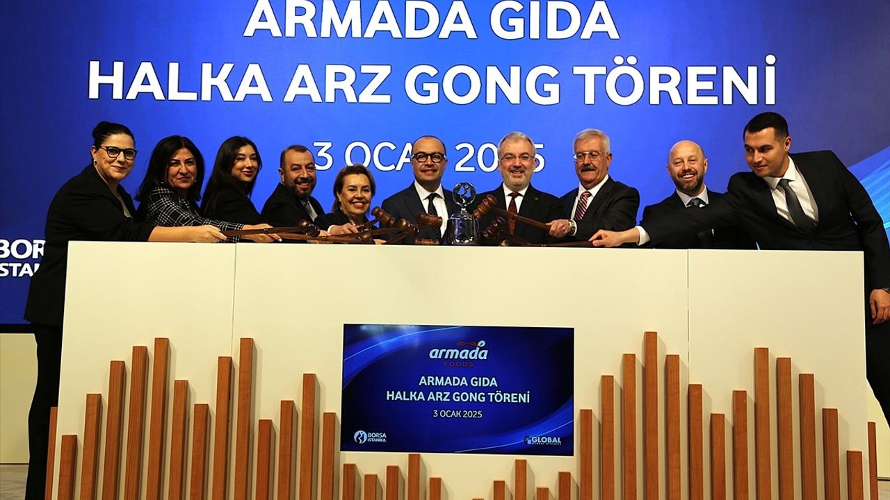 Armada Gıda Borsa İstanbul'da İşlem Görmeye Başladı