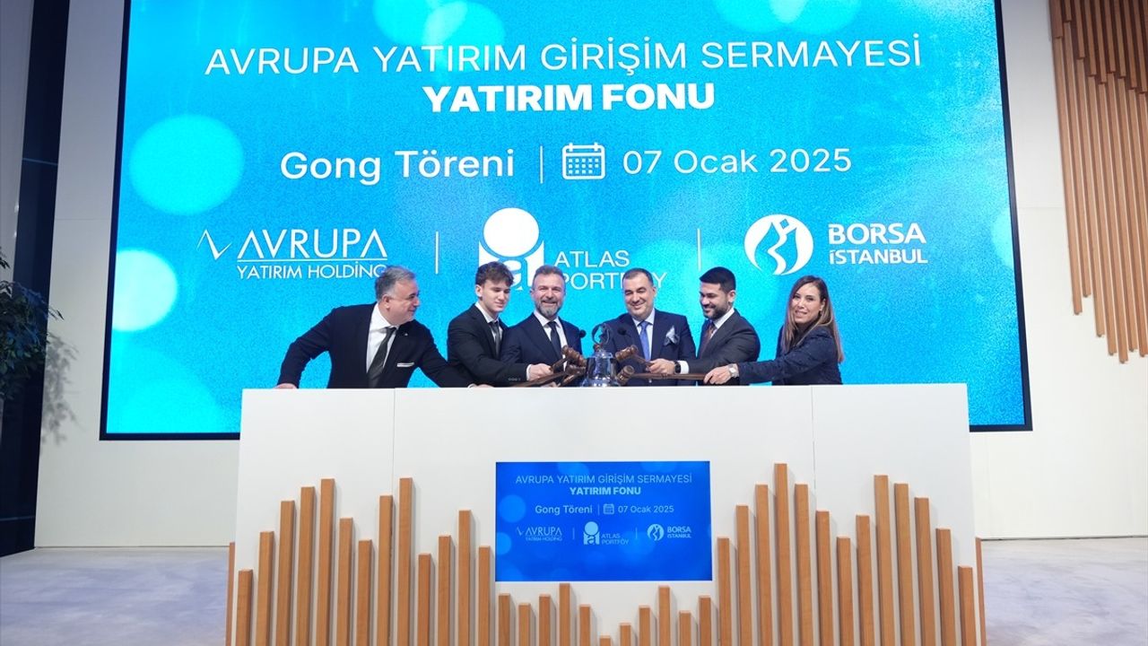 Atlas Portföy Yönetimi AŞ'nin Avrupa Yatırım Girişim Sermayesi Yatırım Fonu Borsa İstanbul'da İşlem Görmeye Başladı