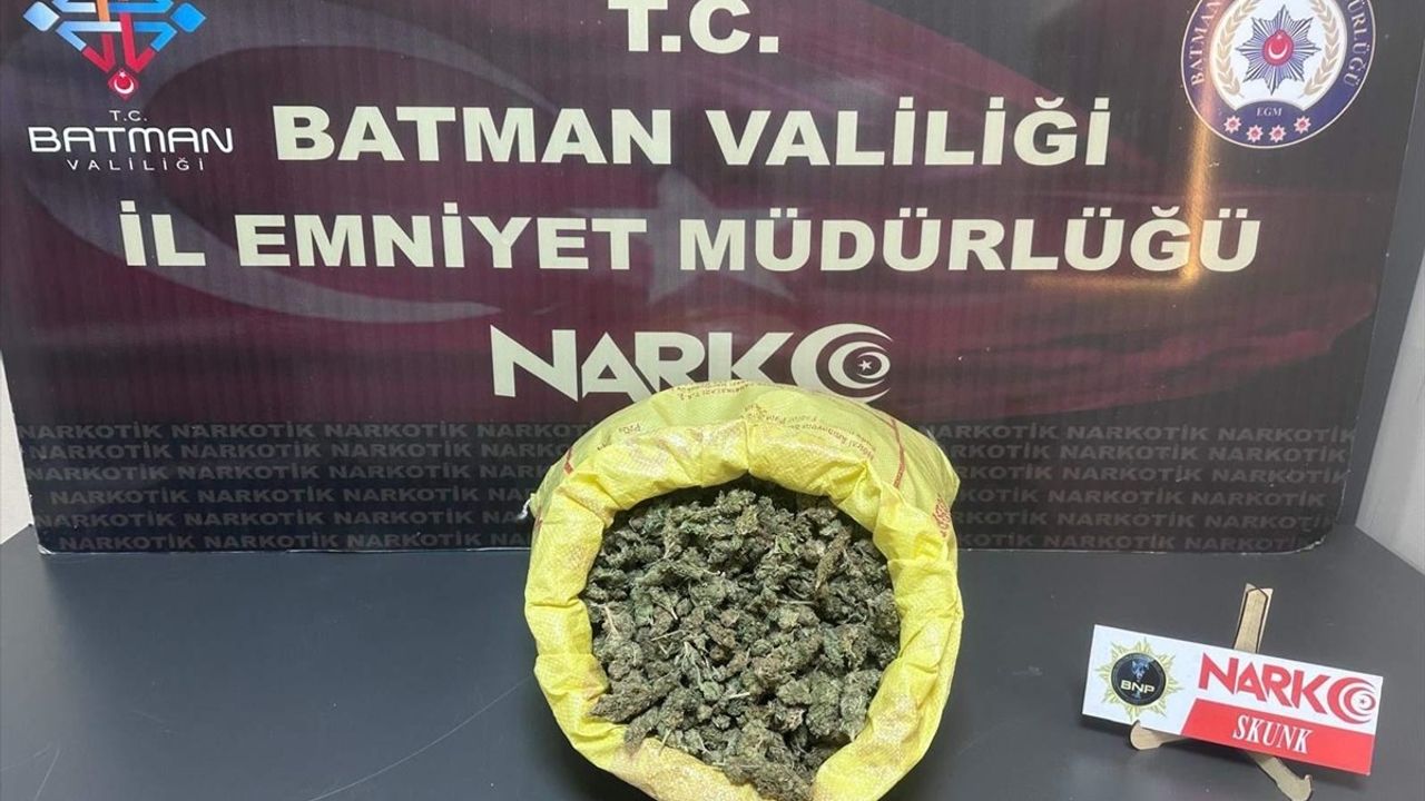 Batman'da Uyuşturucu Operasyonu: 6 Şüpheli Tutuklandı