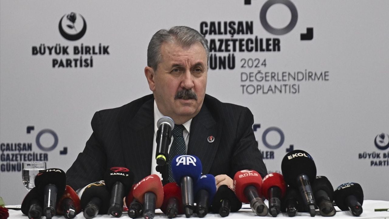 BBP Genel Başkanı Destici'den PKK ve Terörle Mücadele Açıklamaları