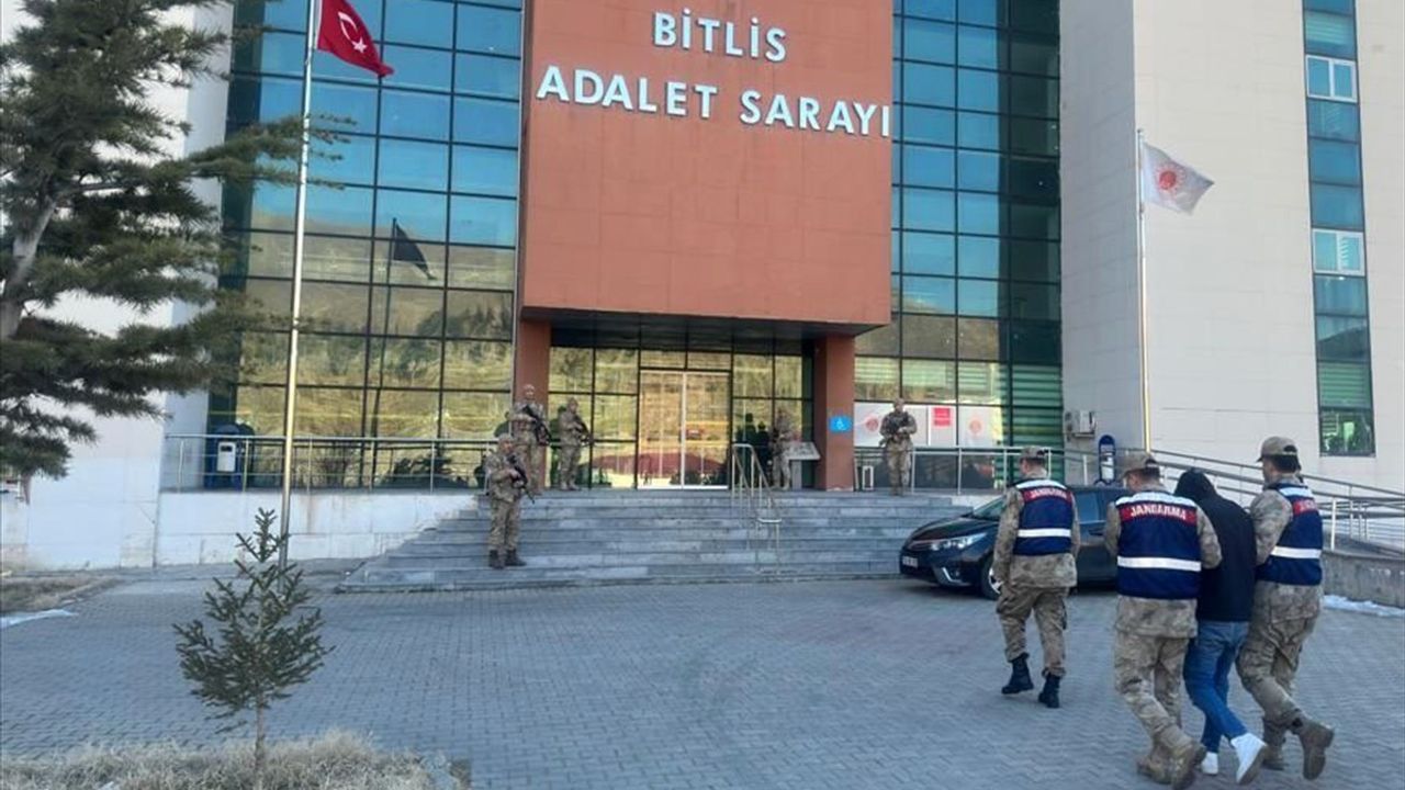 Bitlis'te Operasyon: Suriye Uyruklu Terörist Tutuklandı