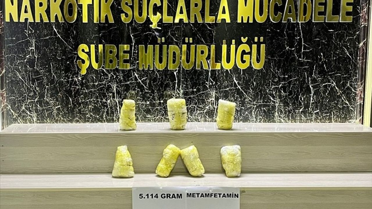 Bitlis'te Yedek Lastikte 5 Kilo Sentetik Uyuşturucu Ele Geçirildi