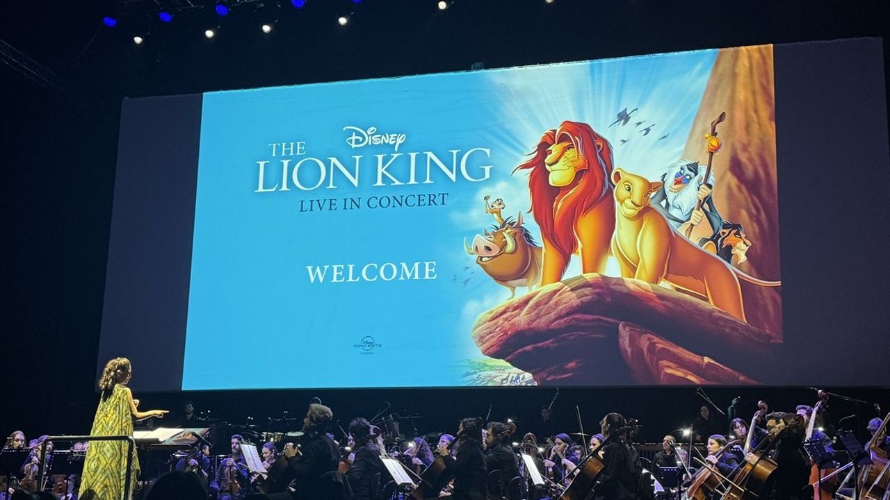 Canlı Orkestra Eşliğinde 'The Lion King' Gösterimi Gerçekleşti