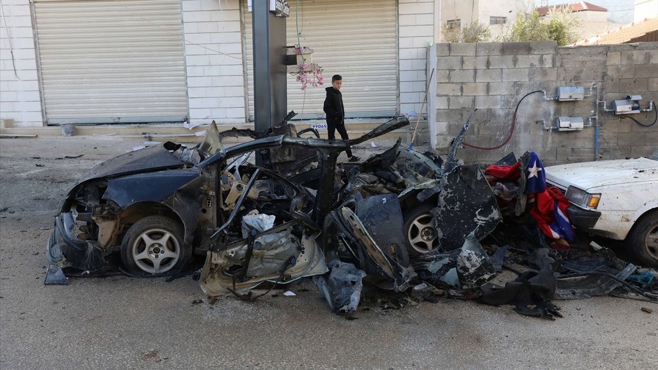 Cenin'deki Hava Saldırısında 2 Filistinli Hayatını Kaybetti