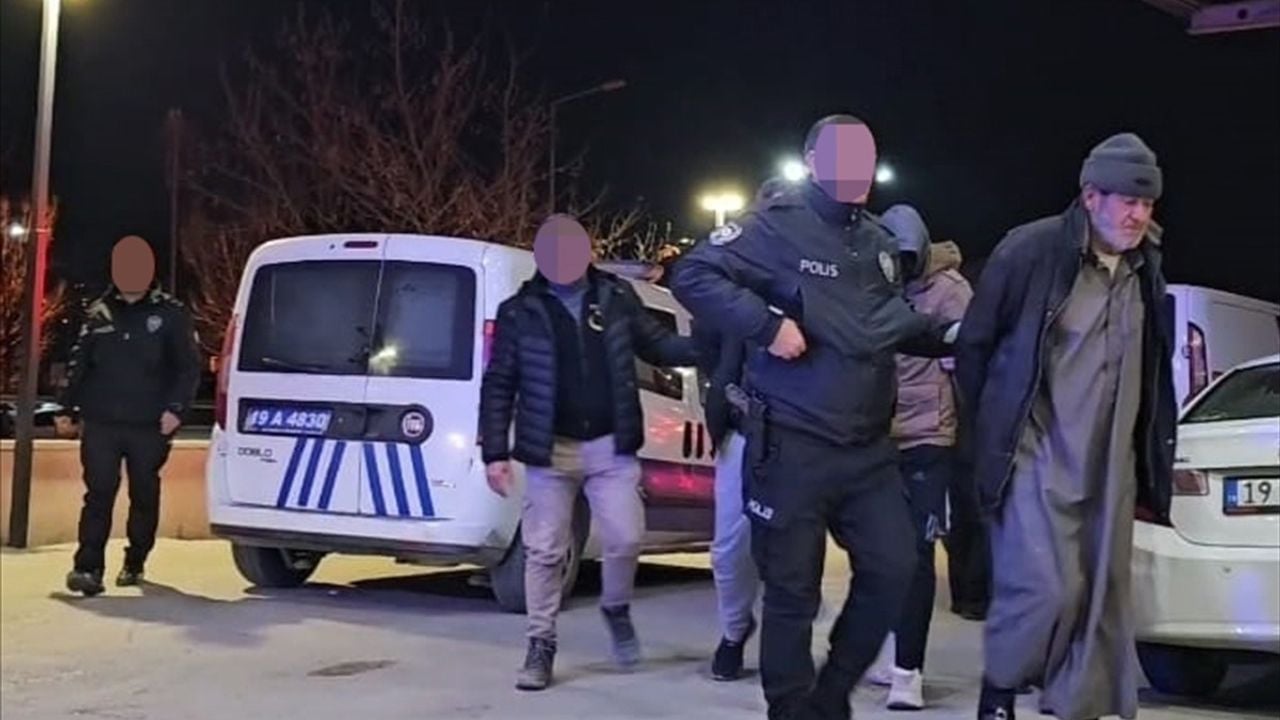 Çorum'da DEAŞ Operasyonunda 5 Zanlı Tutuklandı