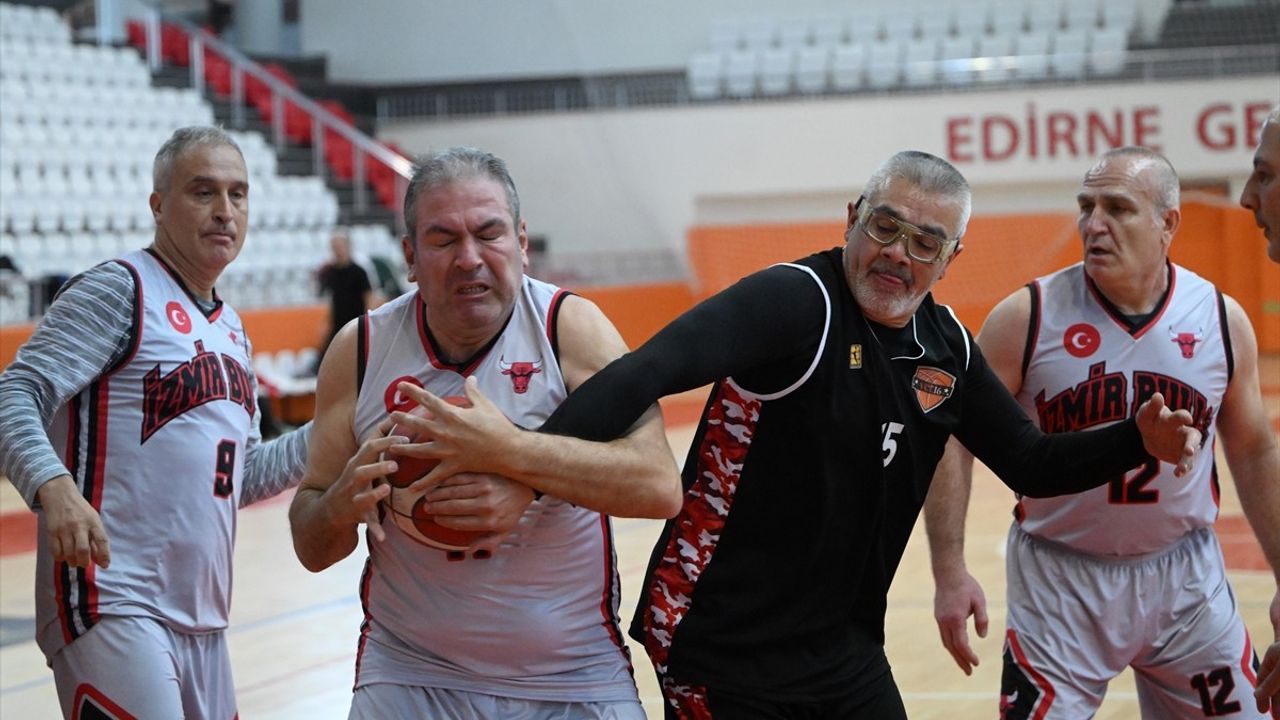 Edirne Uluslararası Veteran Basketbol Turnuvası Başladı