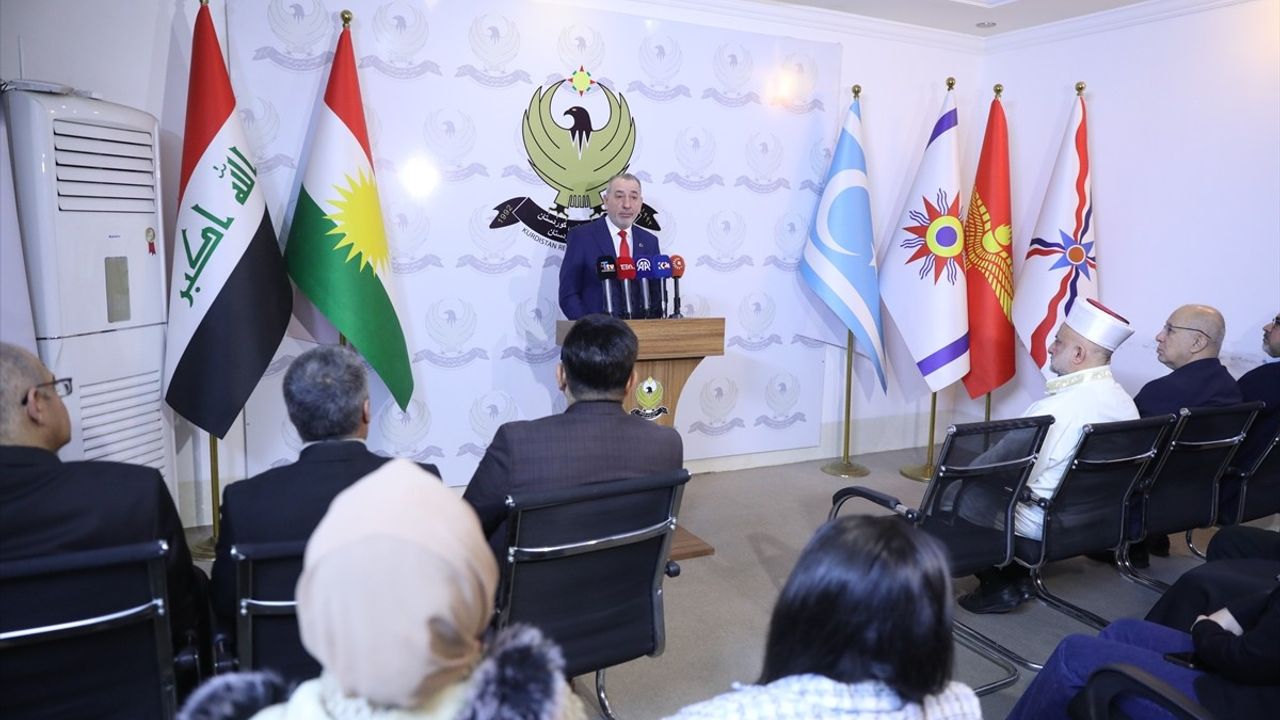 Erbil'de '16 Ocak Türkmen Şehitleri Günü' Anma Töreni Düzenlendi