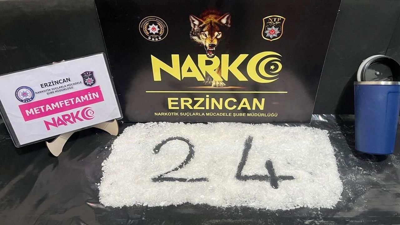 Erzincan'da Uyuşturucu Operasyonu: 2 Şüpheli Gözaltına Alındı